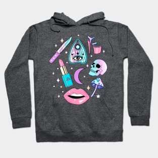 Witchy Pastel Goth Hoodie